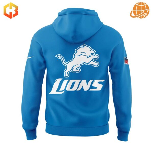 The NFL logo on the sleeve adds an official touch to this festive fan gear.