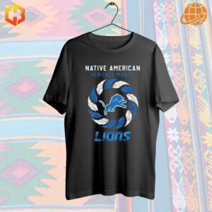 Native American Heritage Month Detroit Lions Shirt native strong