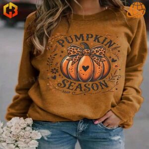 Pumpkin Season Thanksgiving Sweater comfortable facbric