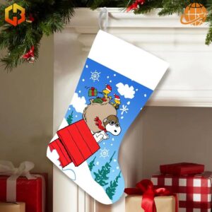 Make your holidays extra merry with the Snoopy Peanuts Christmas Stocking - where Charlie Brown's best friend brings Christmas cheer